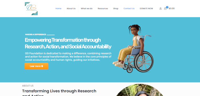 OG Foundation Website
